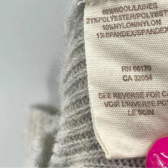 Free People Wool Blend Fair Isle Scoop Neck Sweater Size Medium Boho Indie - Picture 8 of 9